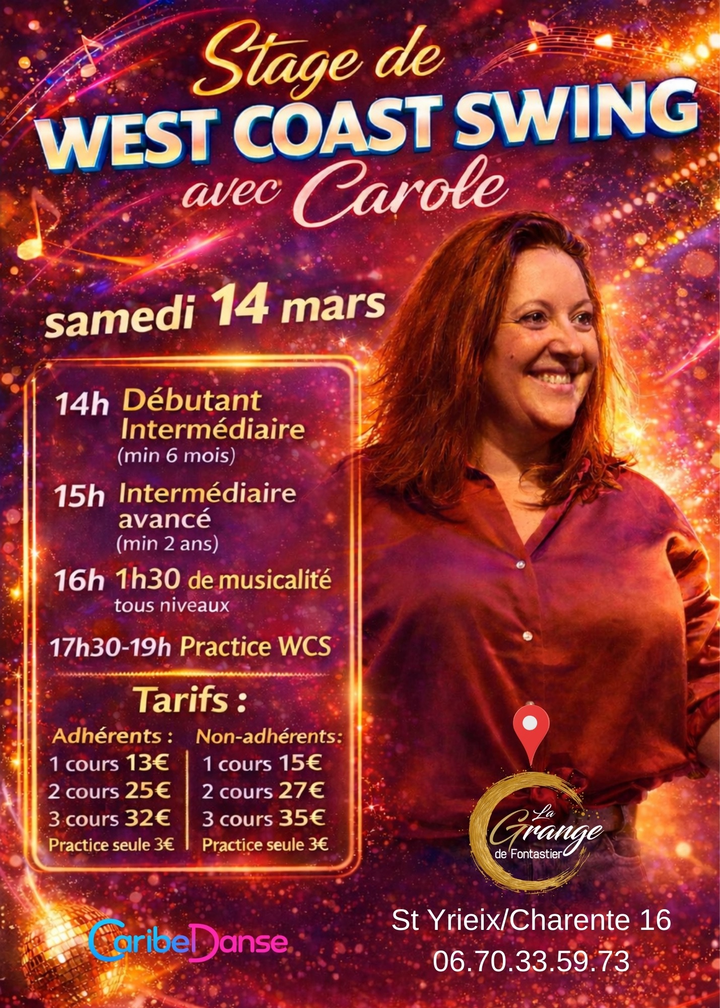Stage West Coast Swing Angoulême