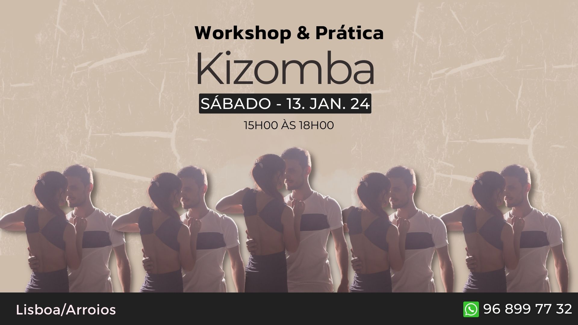 Workshop & Prática de Kizomba