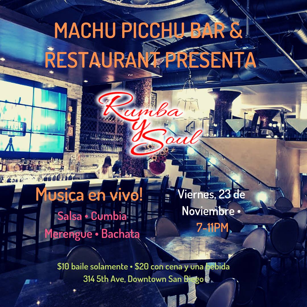 Rumba y Soul en Machu Picchu!