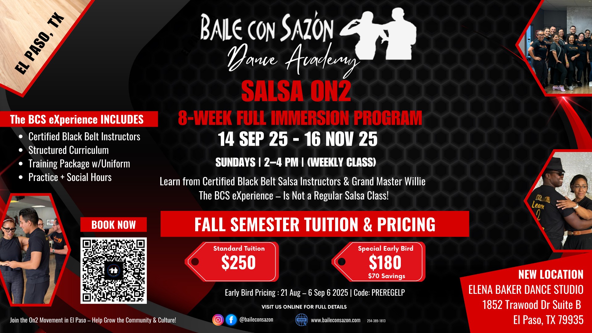 BCS Salsa On2 Fall Semester White Belt Launch