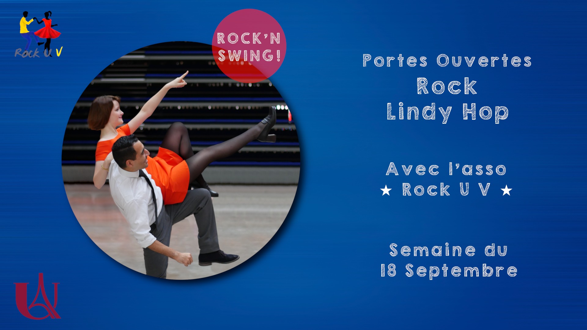 Rock et Lindy Hop ! Portes Ouvertes avec Rock U V