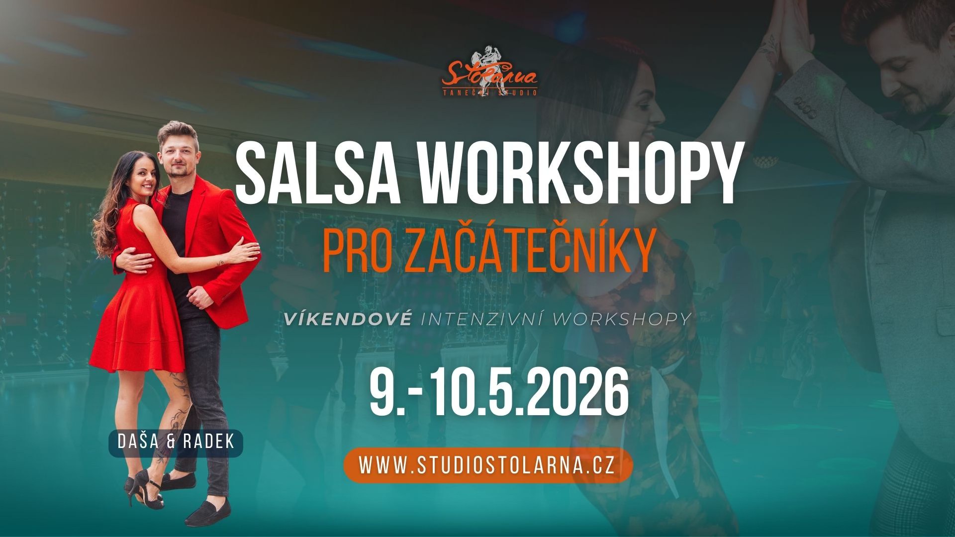 SALSA pro začátečníky - VÍKENDOVÉ WORKSHOPY
