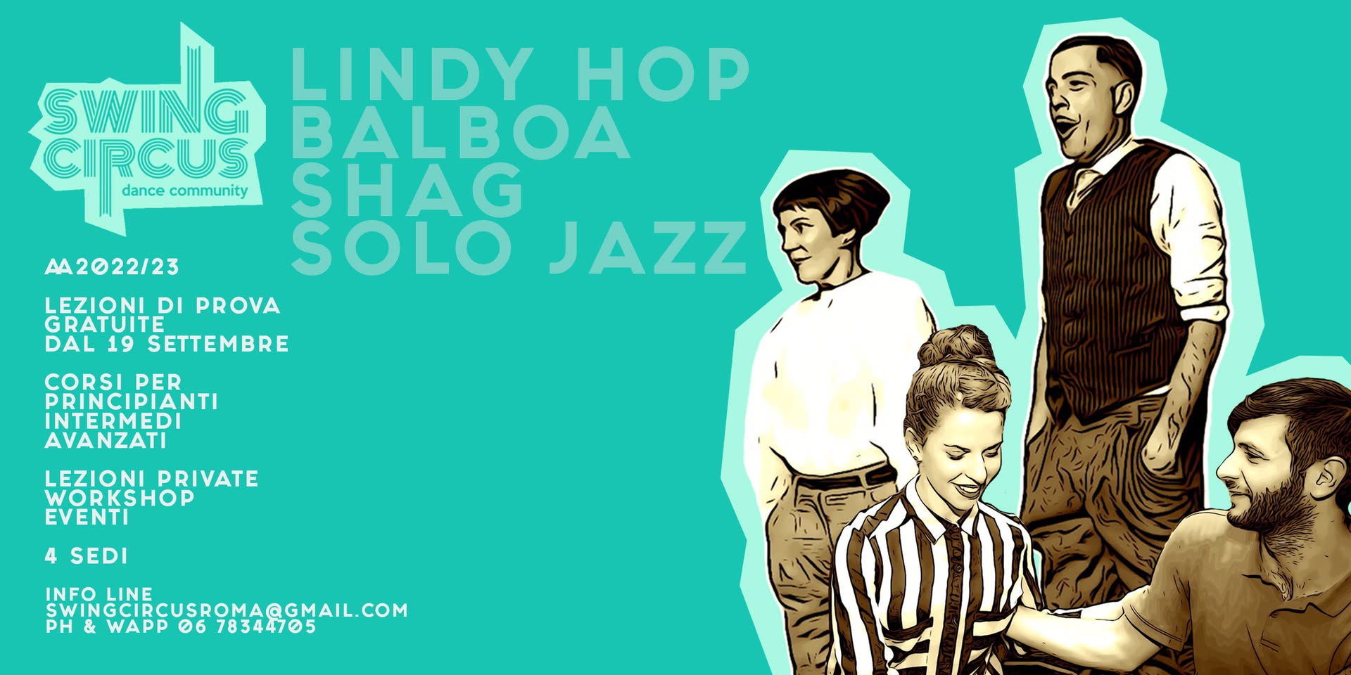 Nuovi corsi di SWING DANCES