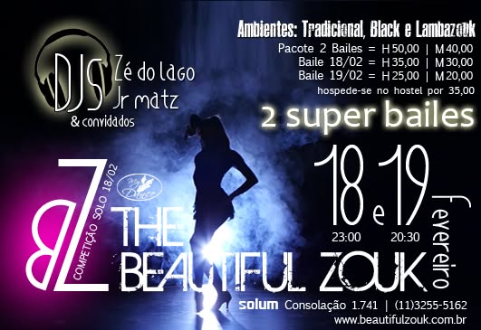 Beautiful Zouk (Congresso e Bailes)