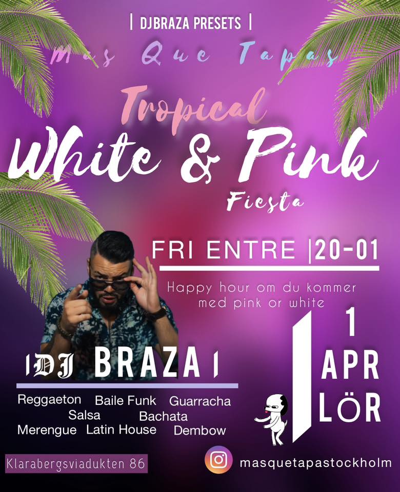 White & Pink