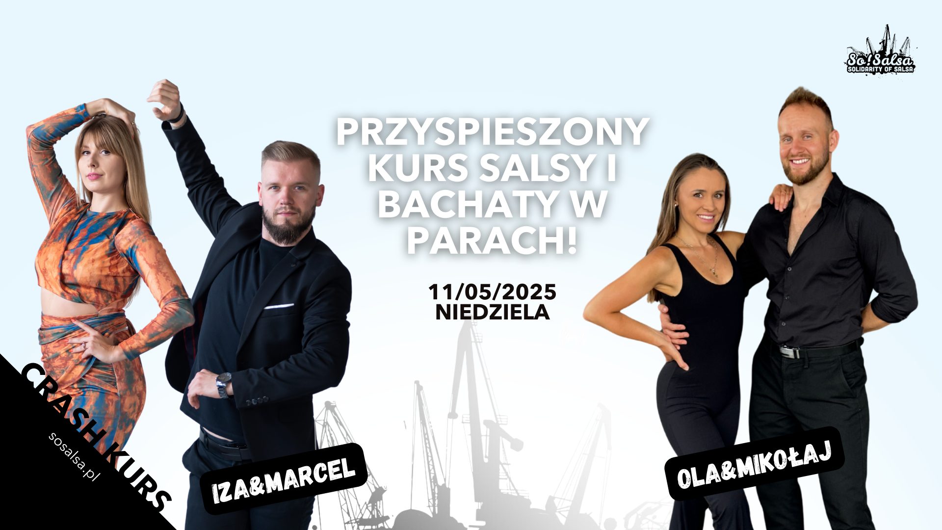 11 05 NIEDZIELA Z BACHATĄ I SALSĄ OD PODSTAW!