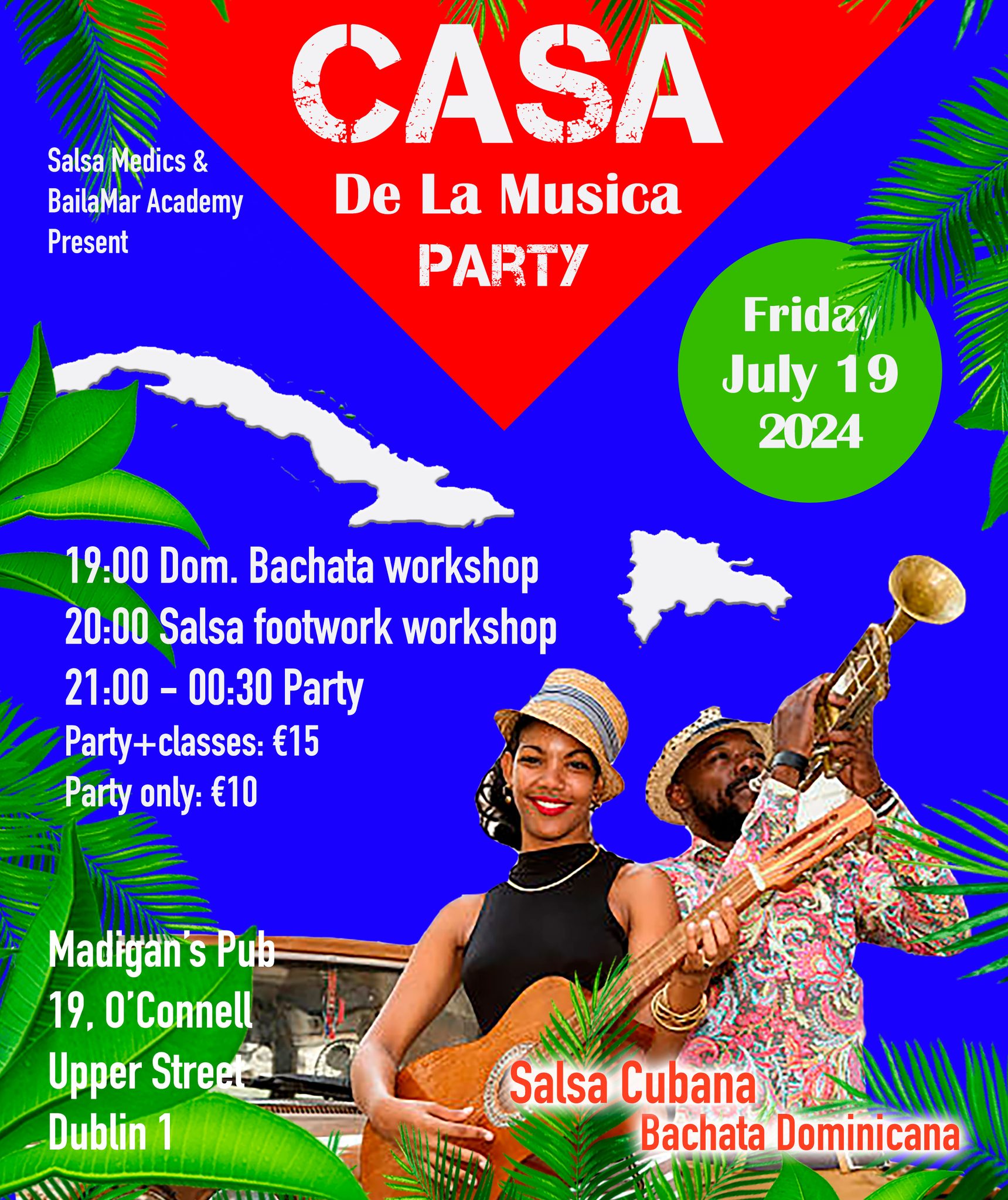 Casa De La Musica Party in Madigan's Pub