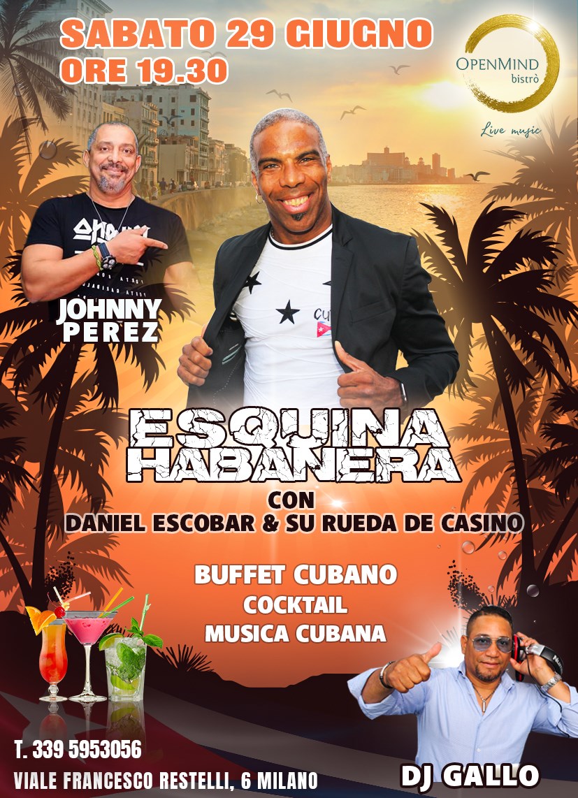 Esquina Habanera serata cubana