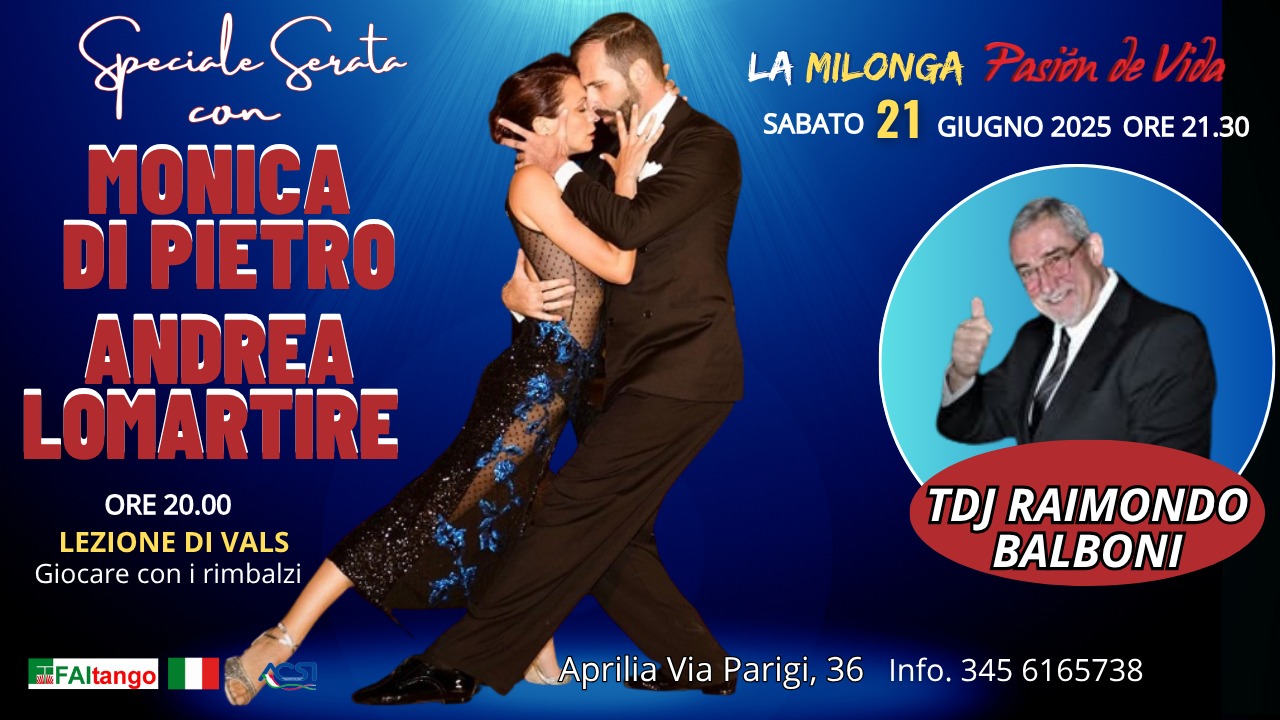 MILONGA "PASION DE VIDA""
