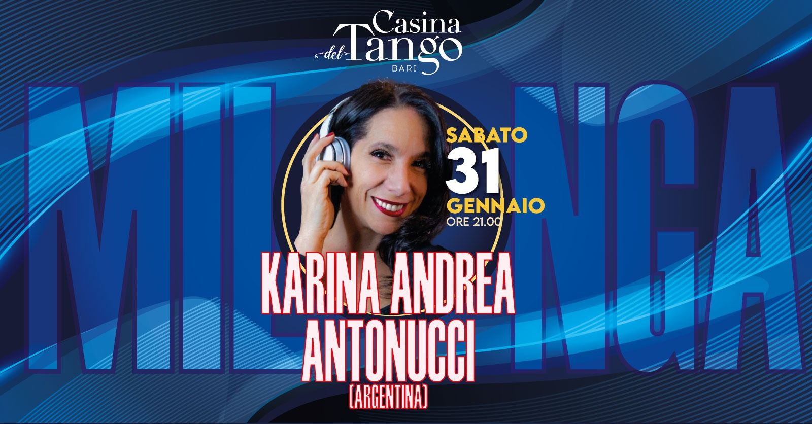 Milonga Stabile Casina del Tango - Tdj Karina Andrea Antonucci ๐ฆ๐ท Buenos Aires