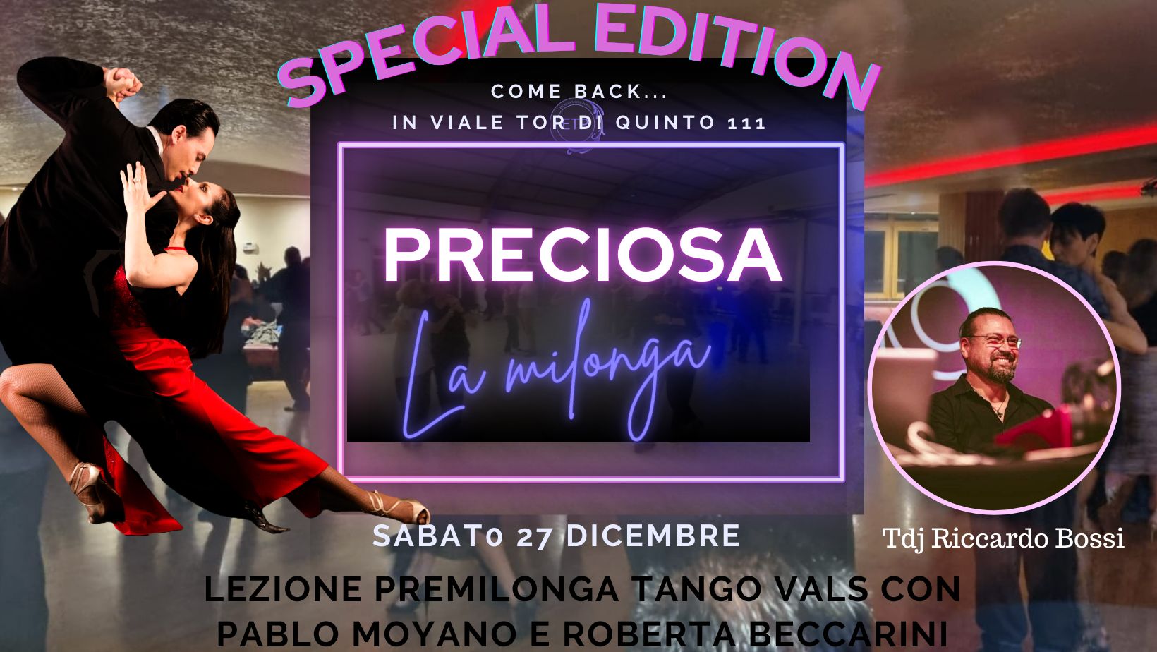 PRECIOSA...Special Edition al Circolo come back again!