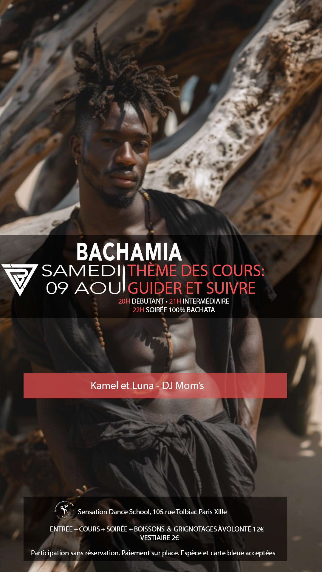 Bachamia guider et suivre - Kamel et Luna - DJ Mom's