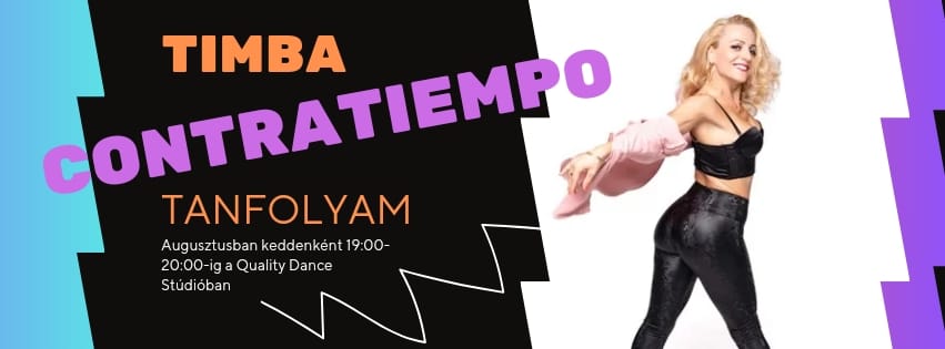 Timba CONTRATIEMPO 4 alkalmas tanfolyam Ács Beával
