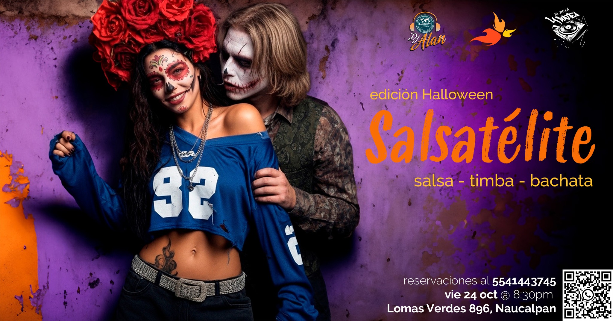 Salsatélite: noche de salsa, timba & bachata (ed. Halloween)