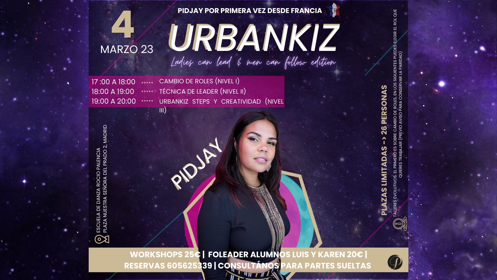 Urbankiz bootcamp con PIDJAY 🇫🇷 - Ladies can lead & men can follow edition