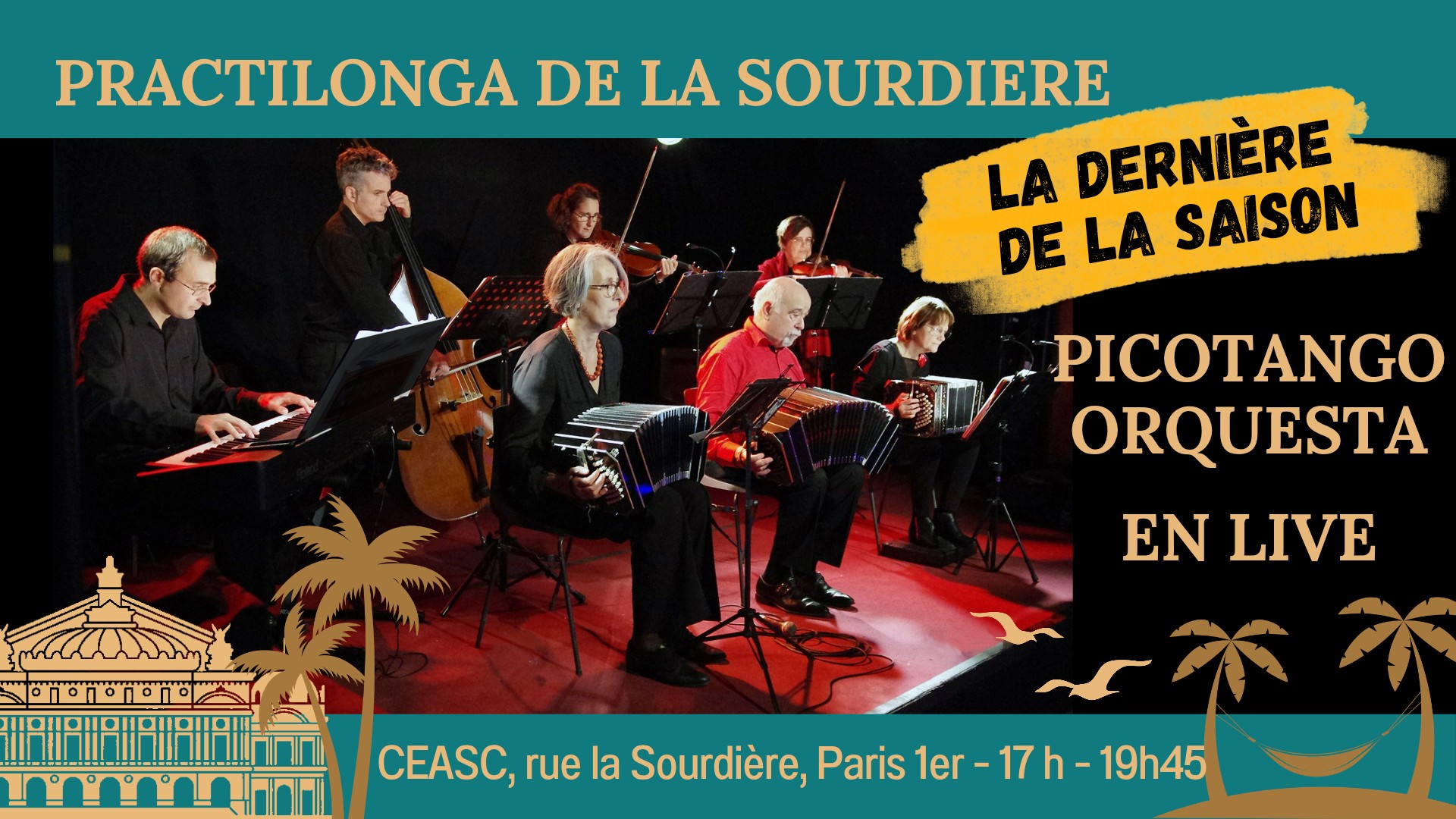 L'ULTIMA ! Picotango Orquesta à la practilonga de la Sourdière ✨️