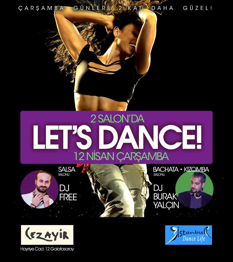 2 Salonda LETS DANCE Çarşamba Cezayir