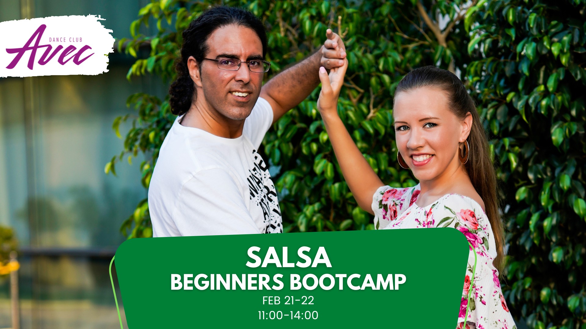 Salsa Beginners Bootcamp (6h) 21.2.-22.2.