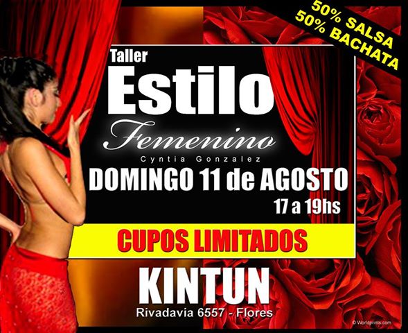 Taller de Estilo Femenino Salsa-Bachata