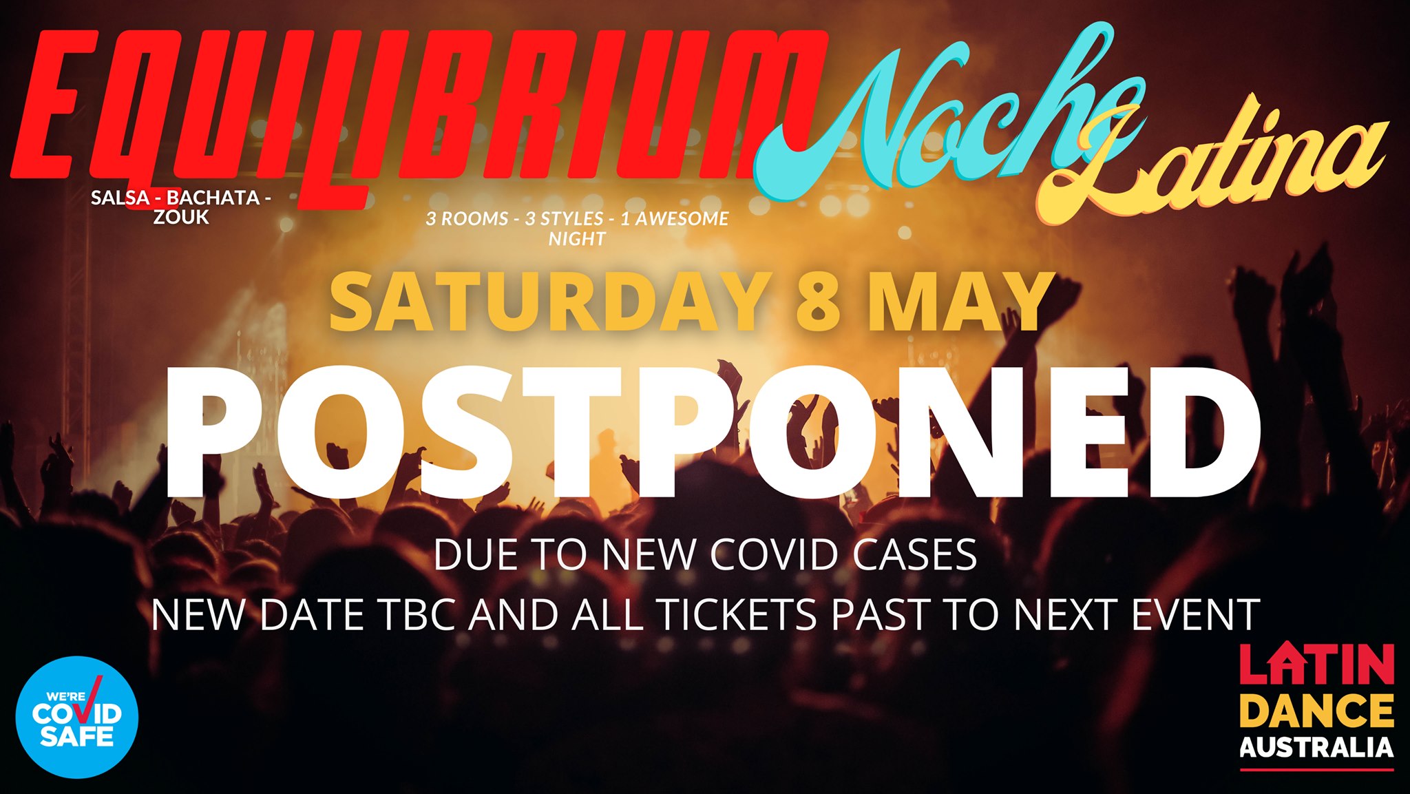 EQUILIBRIUM MEETS NOCHE LATINA - POSTPONED