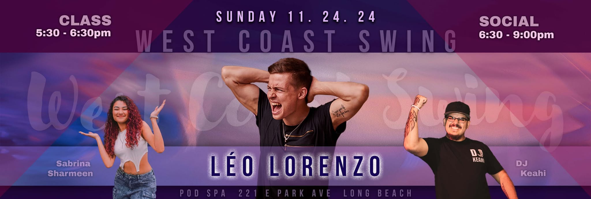 West Coast Swing with Léo Lorenzo on Long Island!