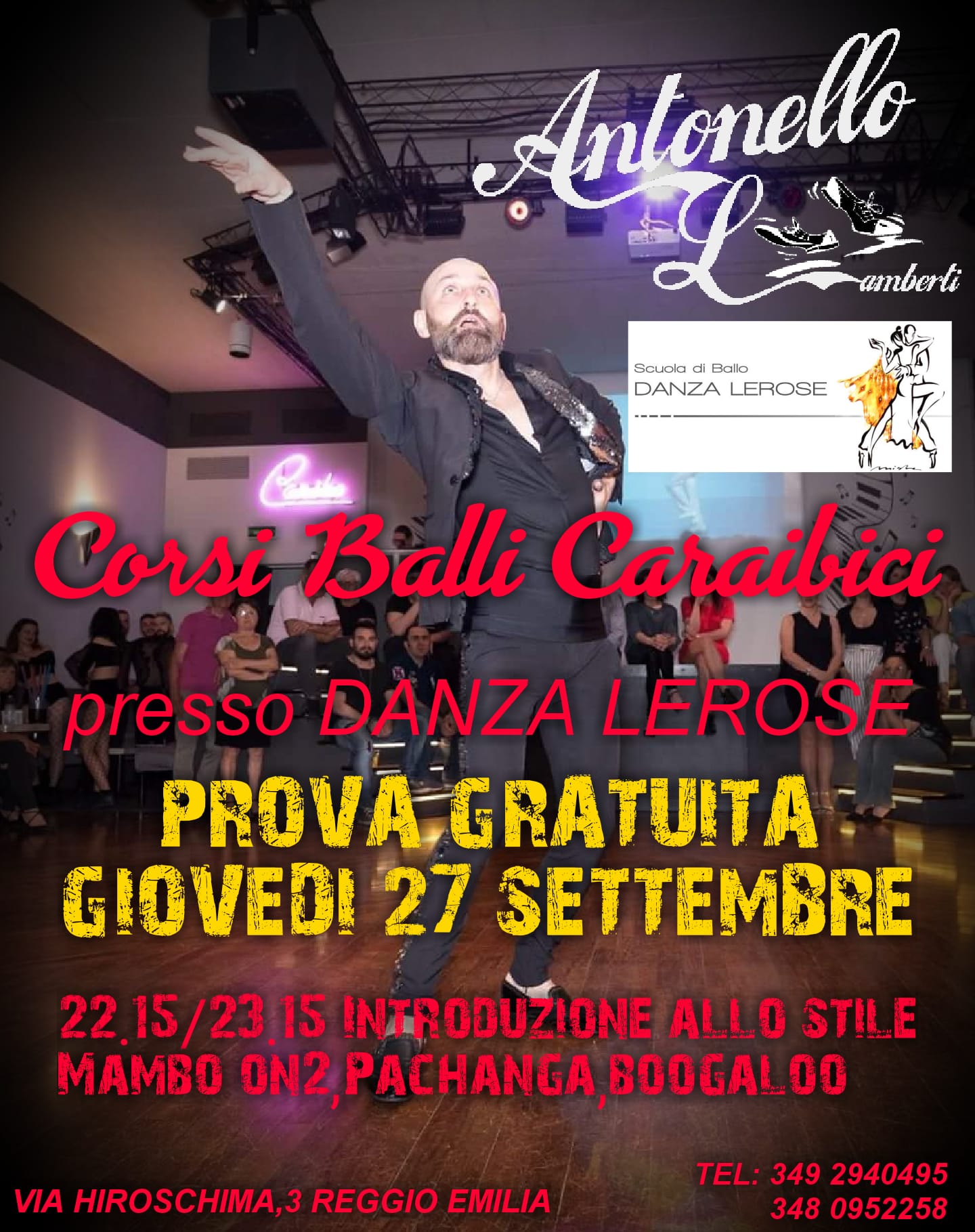 Corso di introduzione al Mambo Fusion, Pachanga, Boogaloo