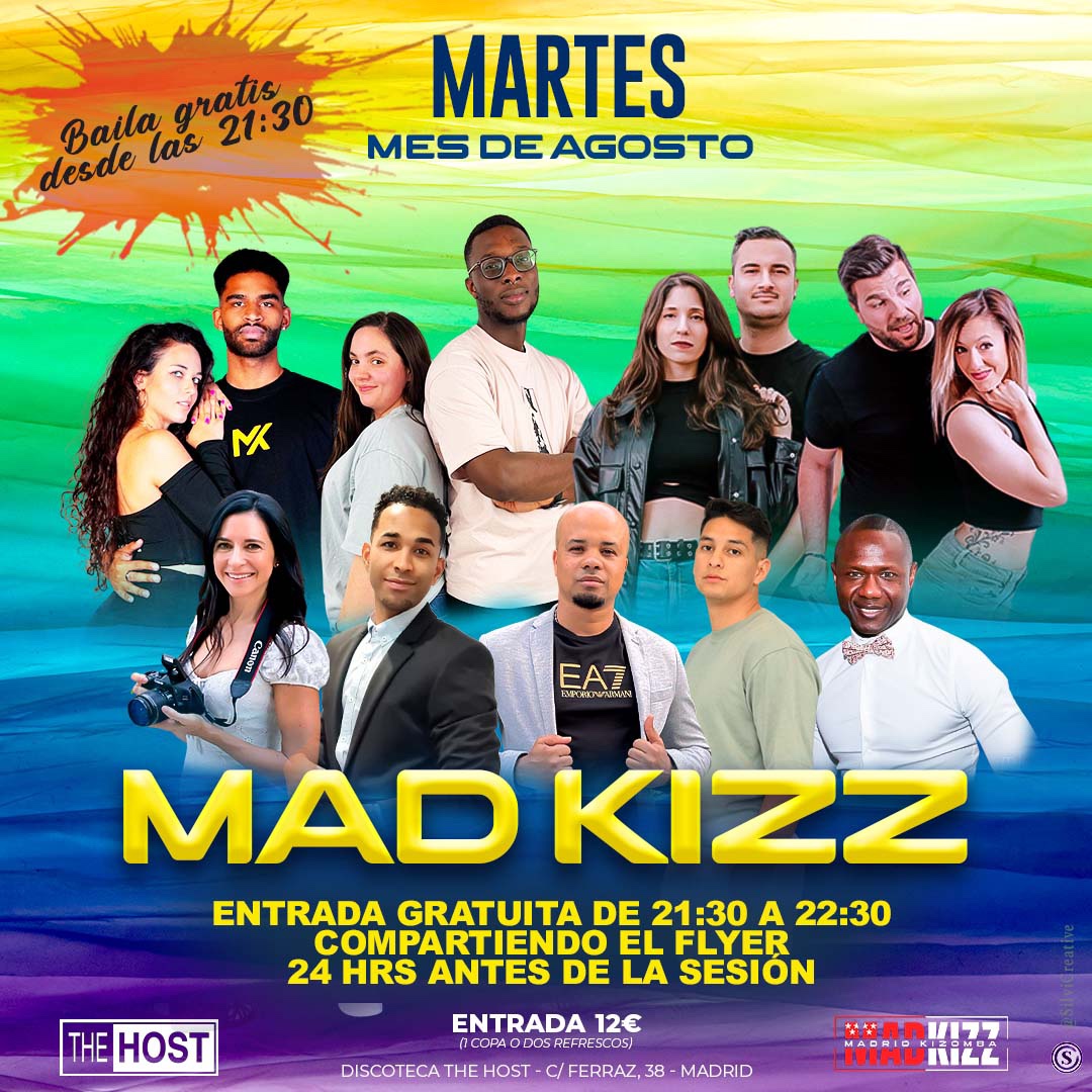 ★ MAD KIZZ ★ MARTES MES DE AGOSTO ★ The Host ★
