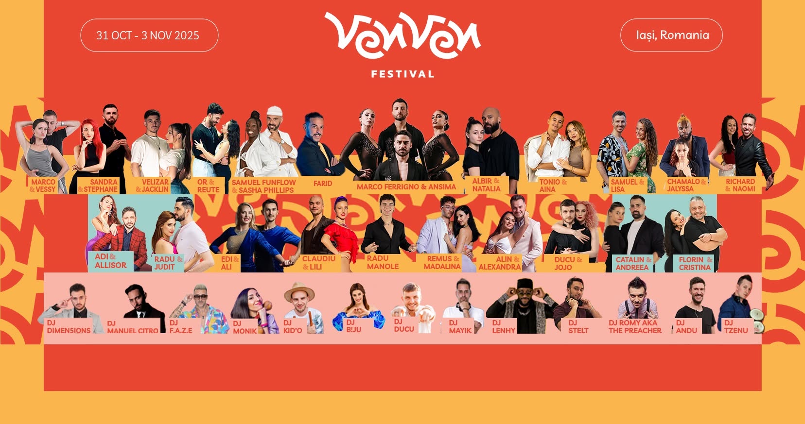 VenVen Dance Festival - 30 Oct - 3 Nov 2025 - Agora Center, Iasi, Romania