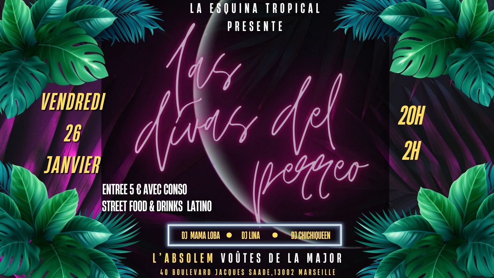 🌴 MEGA FIESTA LATINA avec LAS DIVAS DEL PERREO 🔥
