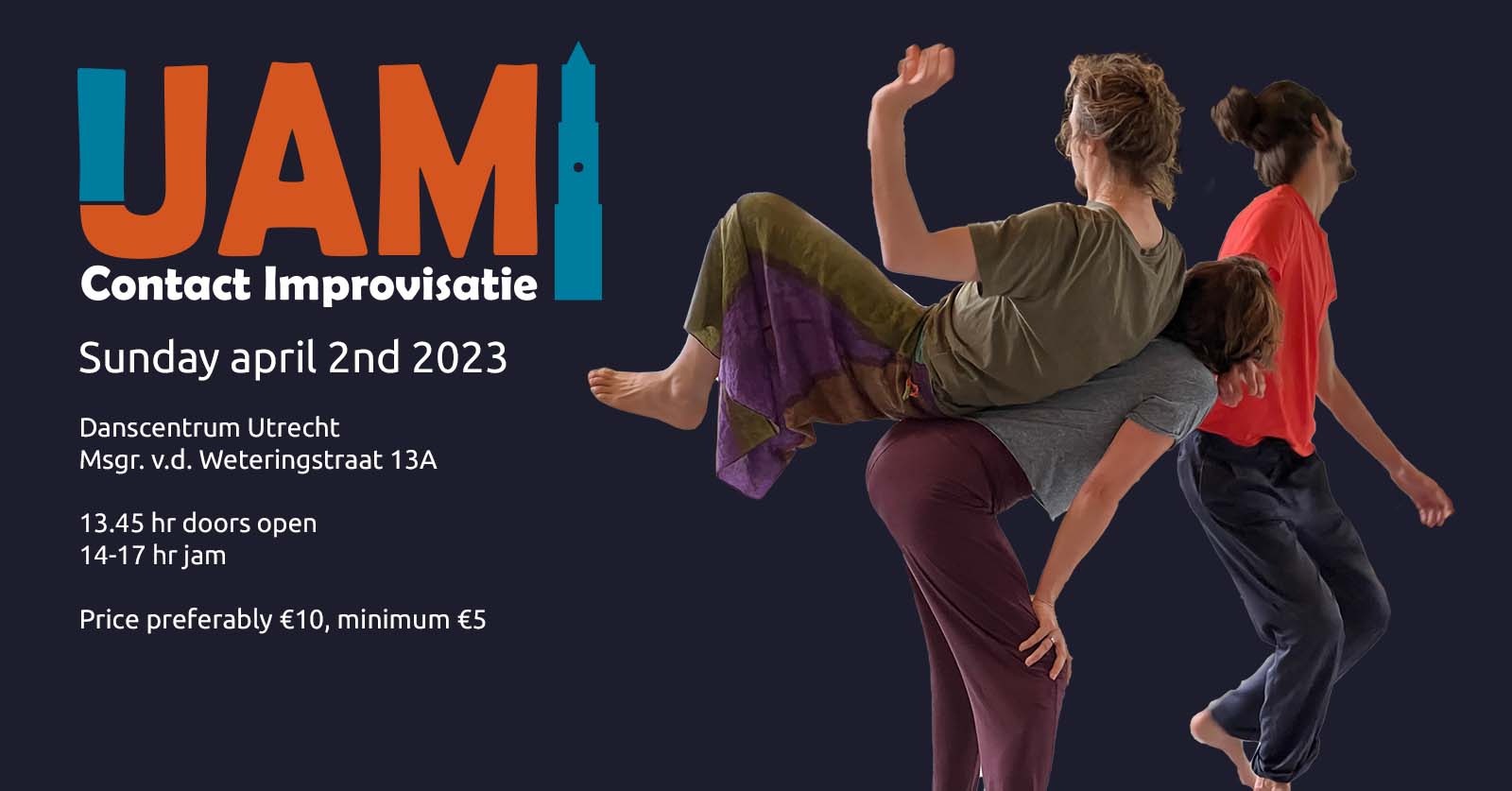 Utrecht-Jam Contact Improvisation - 2nd of April