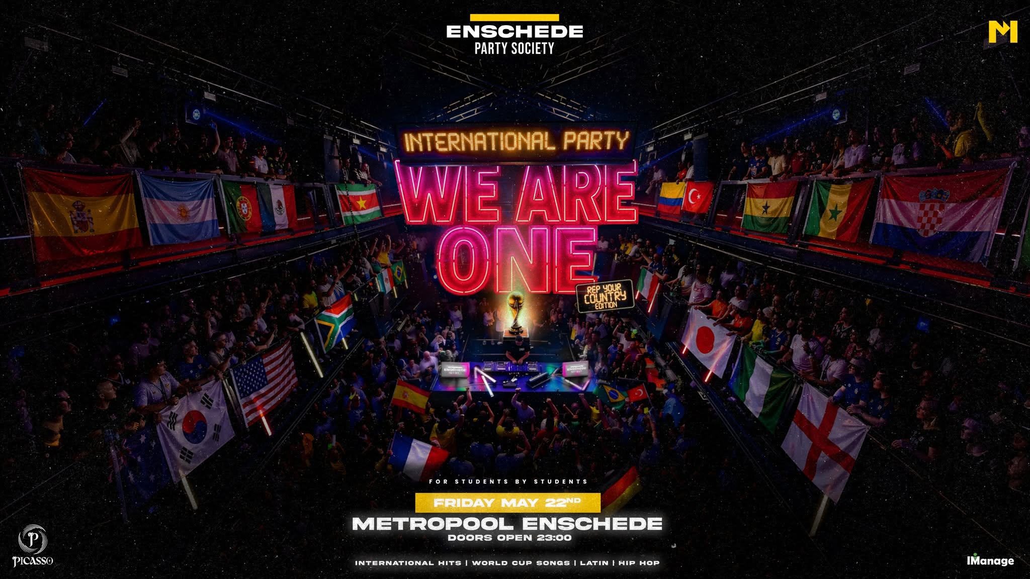 We Are One - Enschede Party Society in Enschede