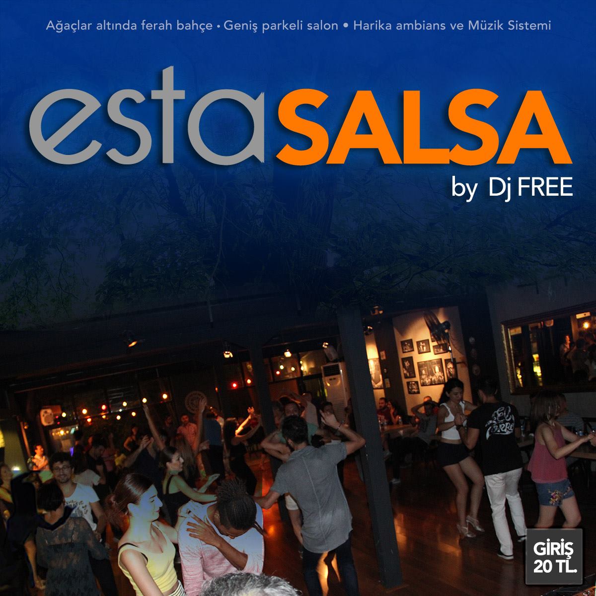 Esta Salsa Latin Dans Gecesi - 10 Kasım
