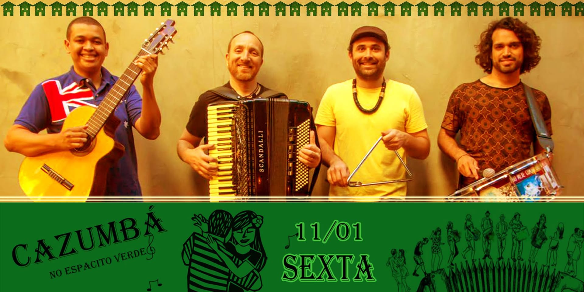Cazumbá No Espacito Verde