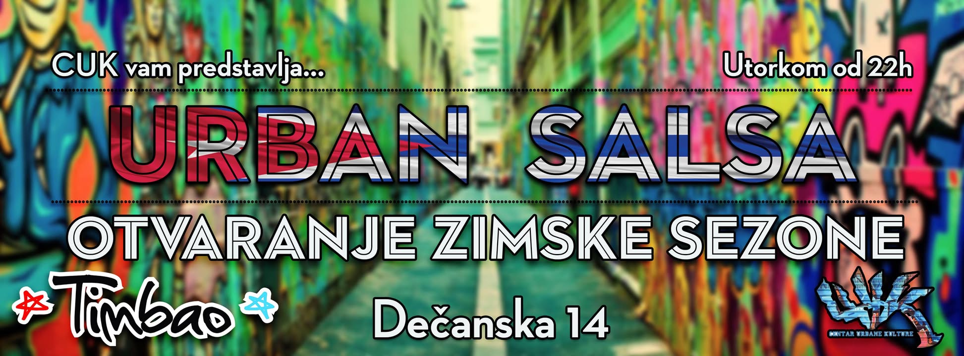 URBAN Salsa Party Utorak Otvaranje sezone Cuk