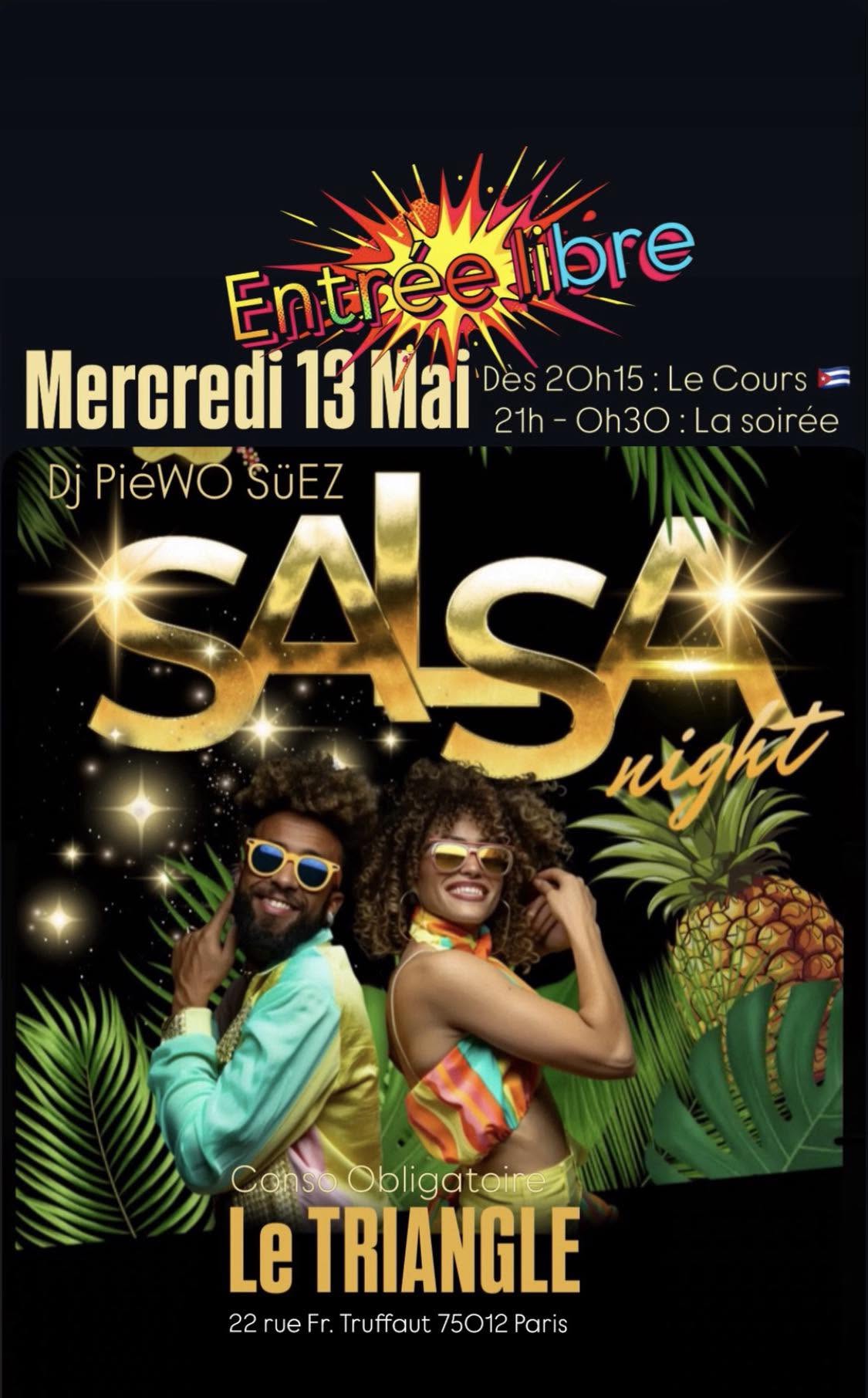 Mercredi Soirée Salsa Bercy Village
