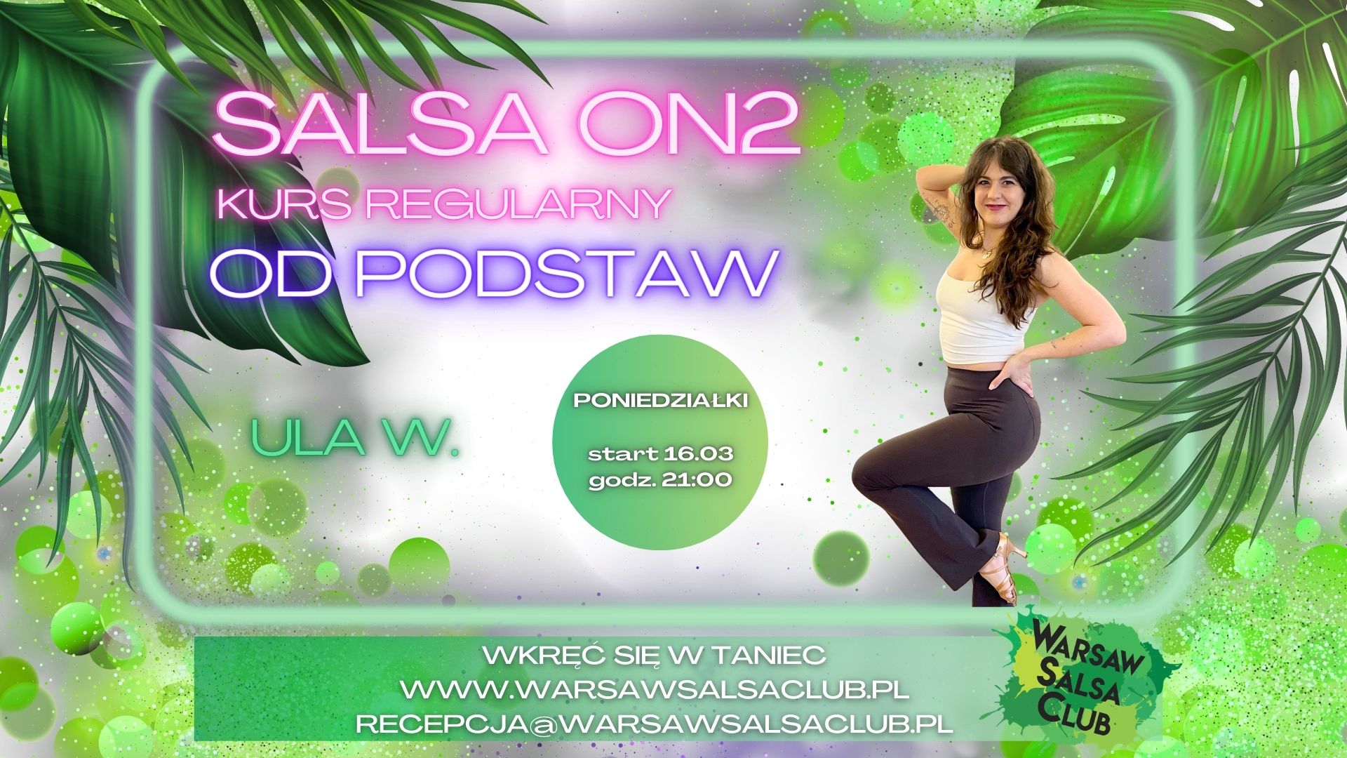 Salsa on2 w parach od podstaw z Ulą