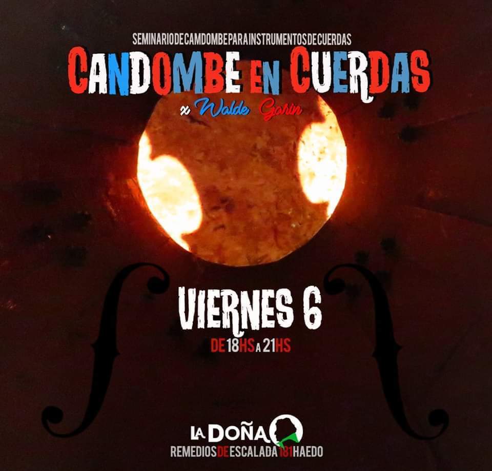 Seminario de Candombe en Cuerdas en La Doña!