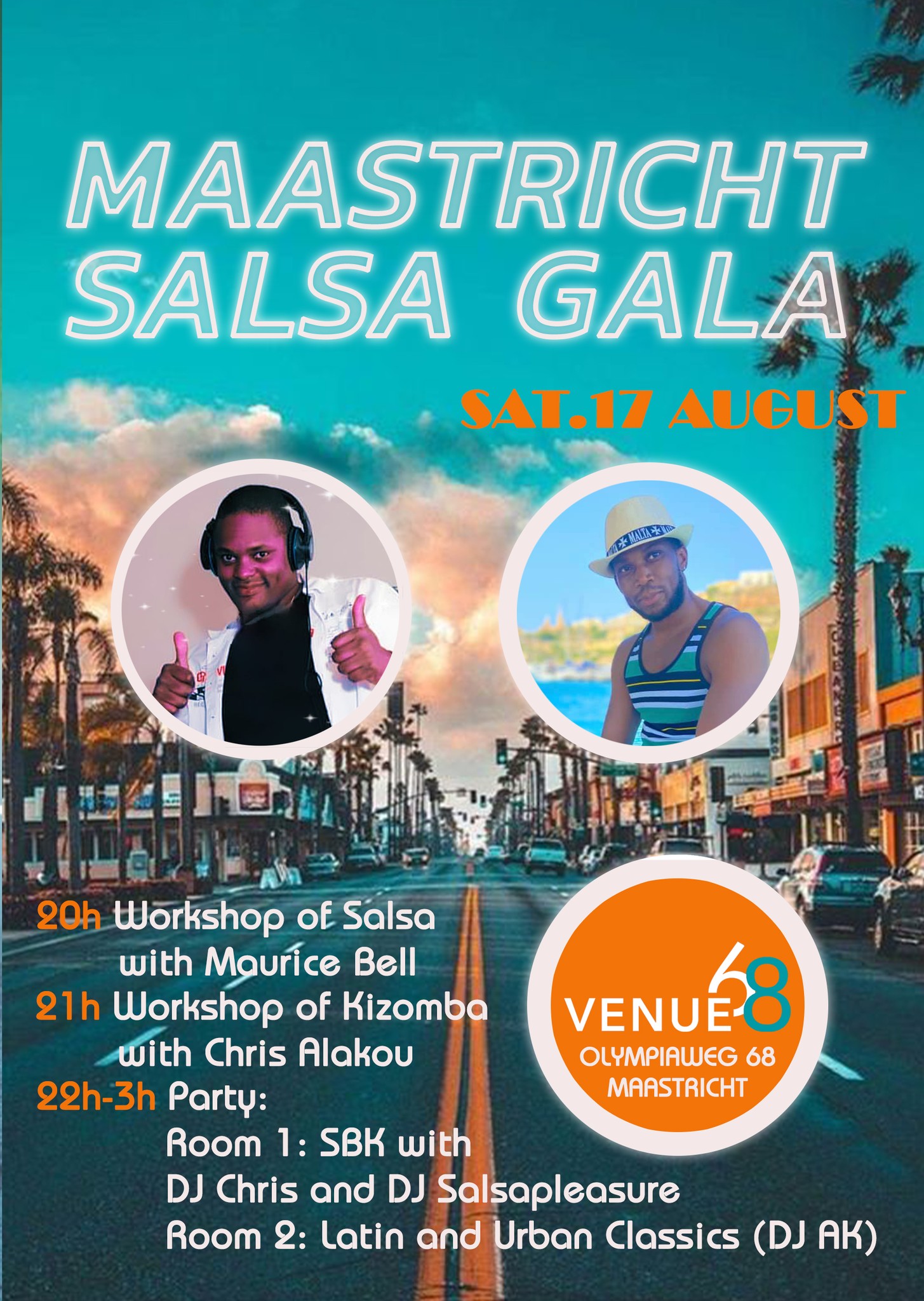 Maastricht Salsa Gala Sat. 17 August 2024