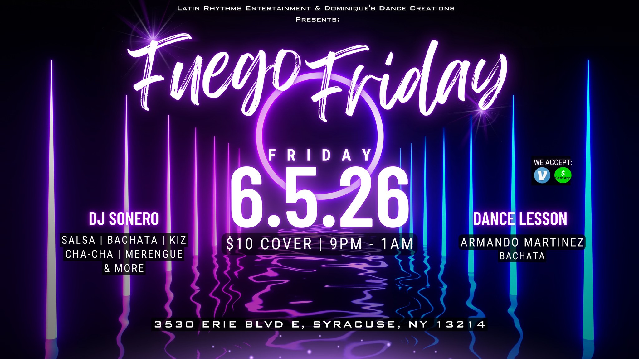 Fuego Friday Friday, June 5 Dominique's Dance Creations