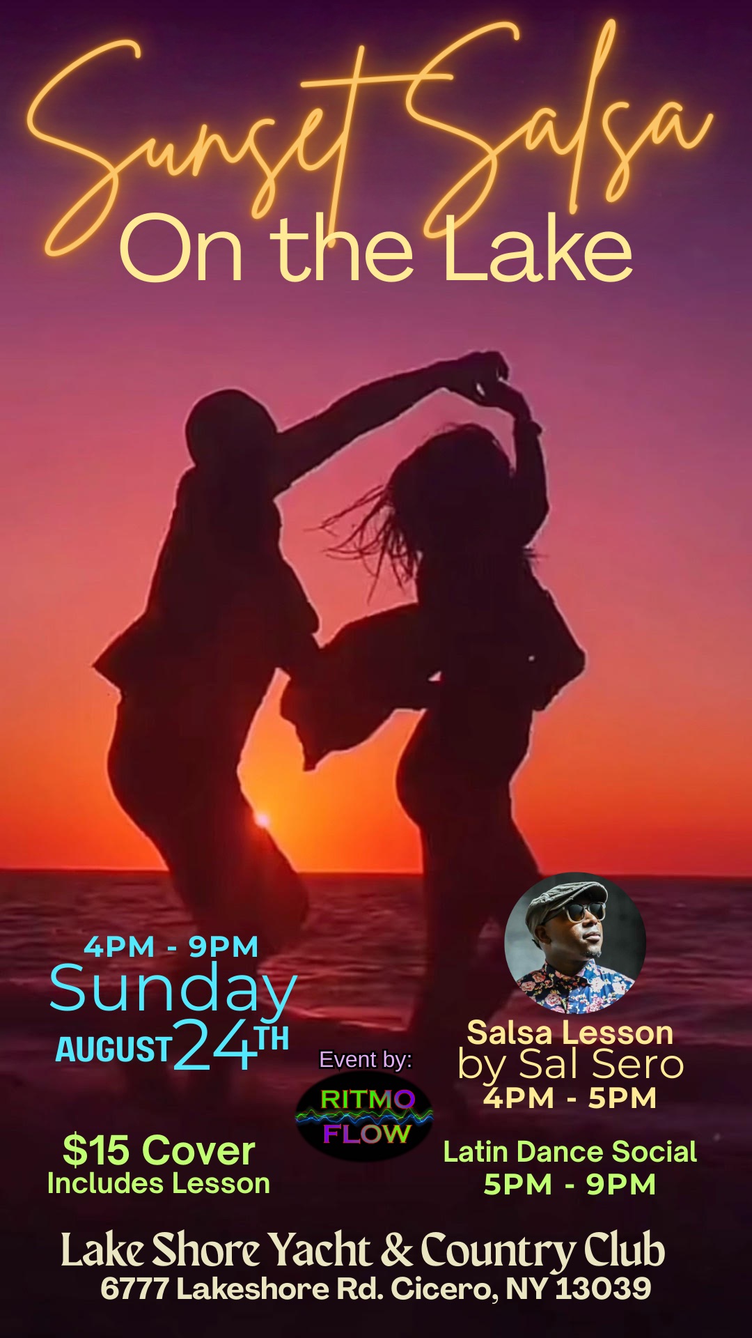 Sunset Salsa on the Lake