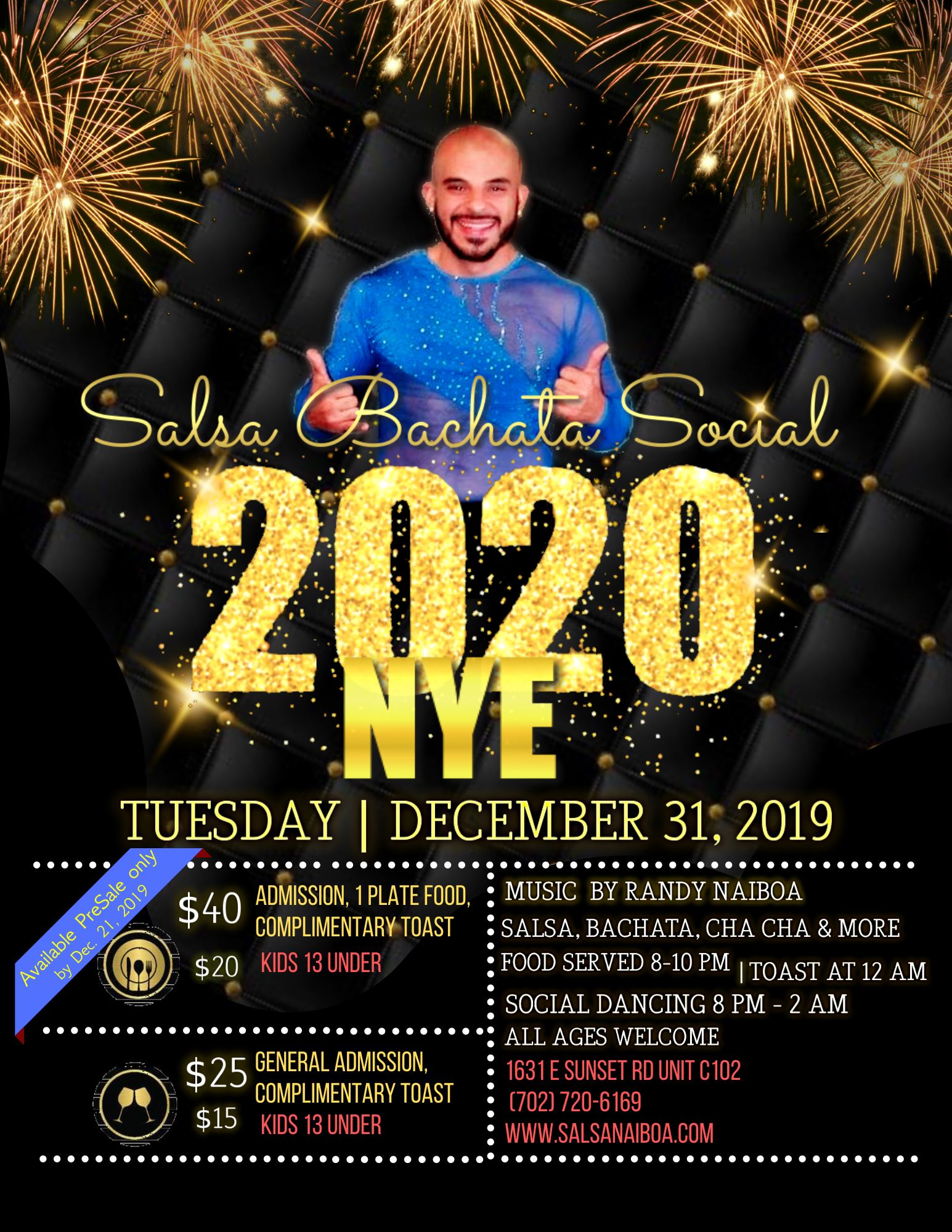NYE Salsa Bachata Social