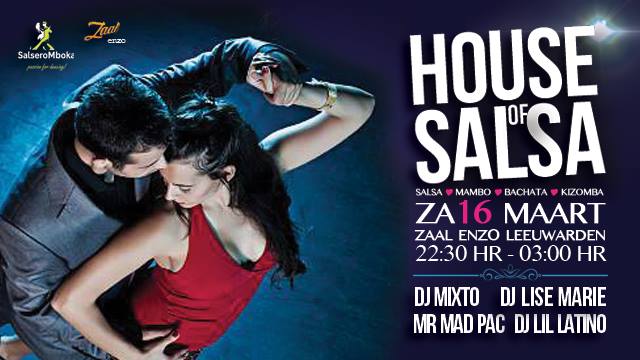 House of Salsa - Zaterdag 16 Maart