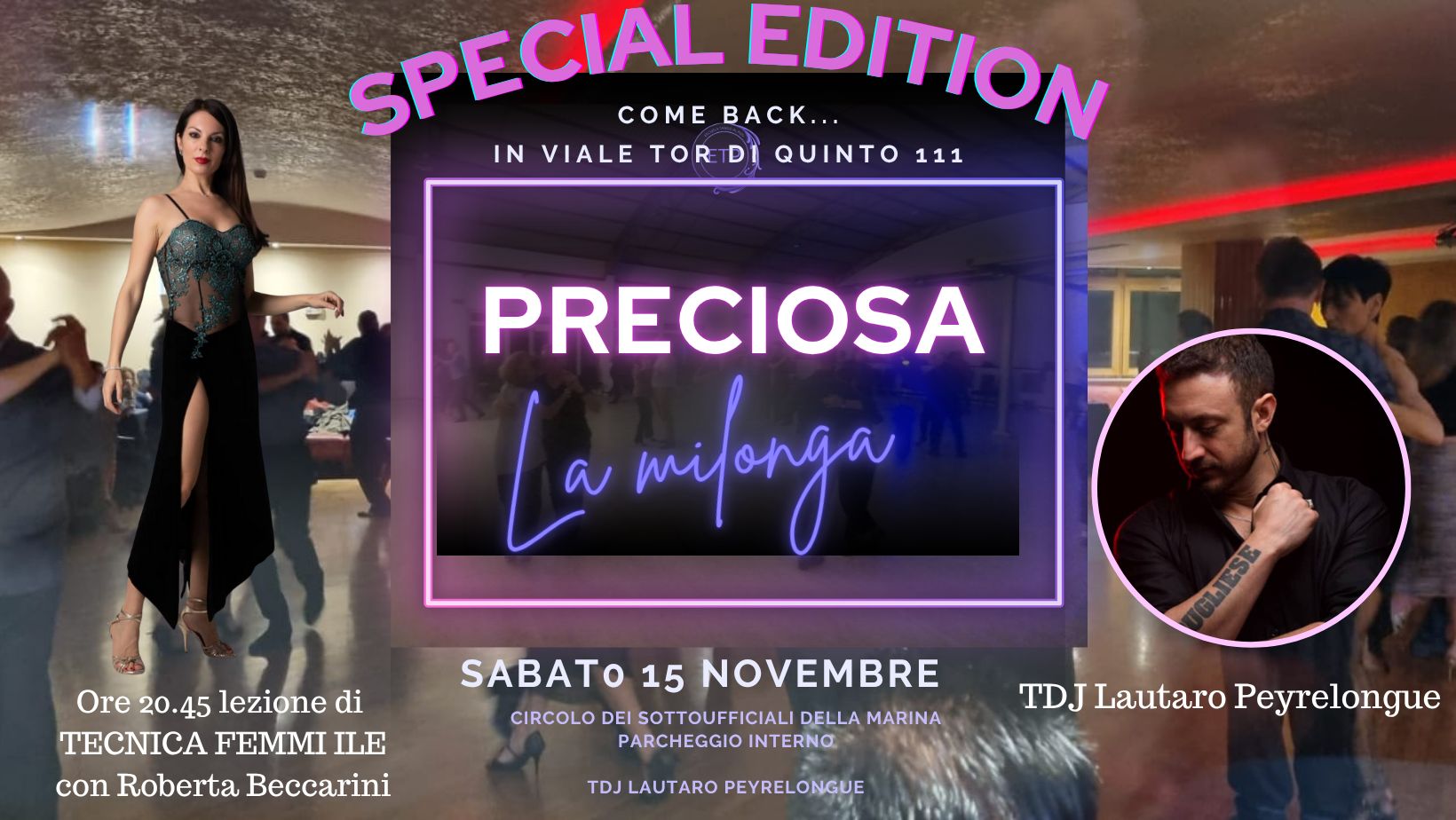 PRECIOSA...Special Edition al Circolo!