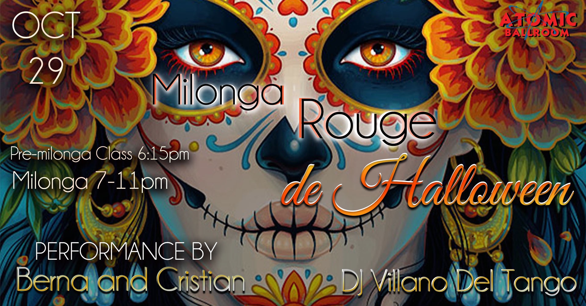 Milonga Rouge de Halloween - Atomic Ballroom
