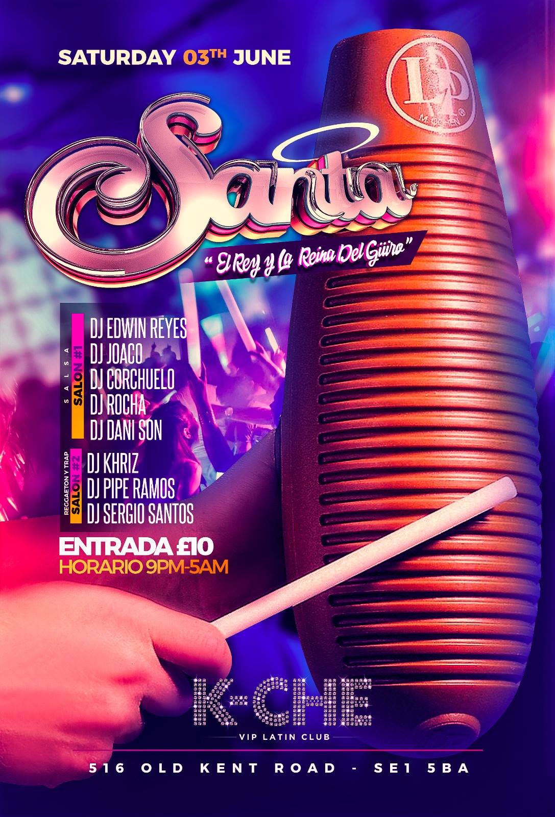 ★ Santa - El Rey y La Reina Del Güiro ★