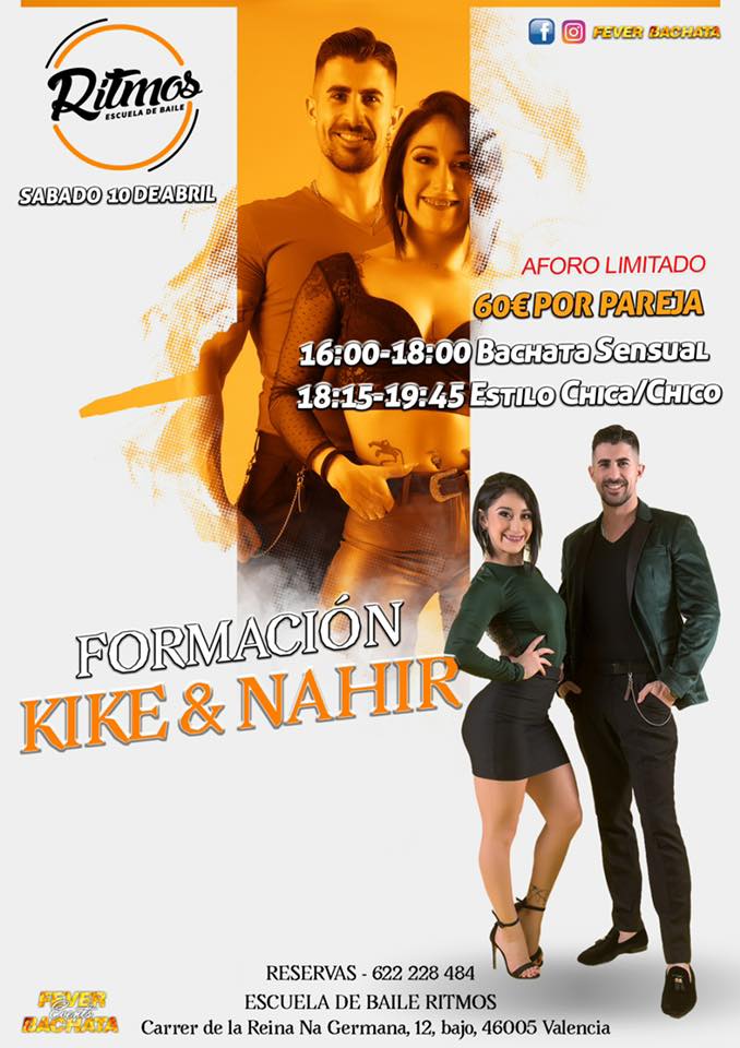 Formación Kike & Nahir (10 de abril )