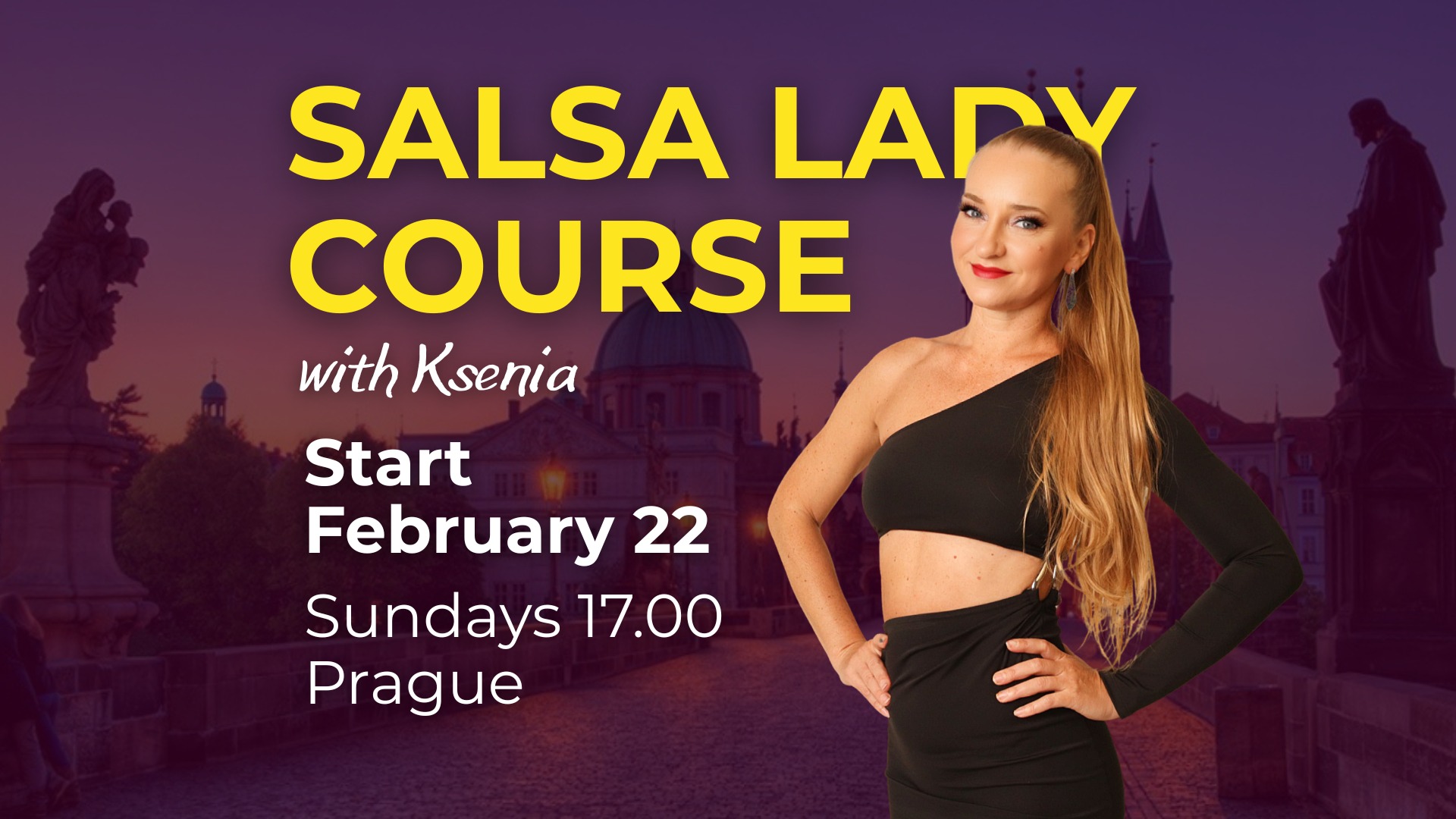 Salsa Lady Course with Ksenia Prague