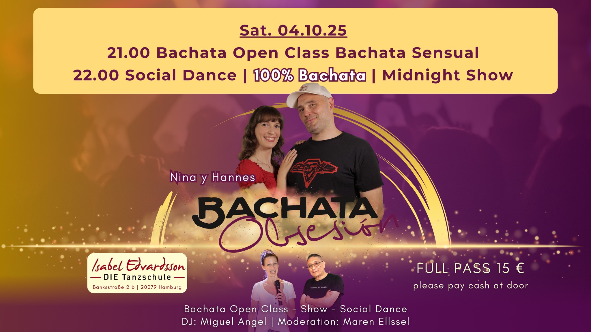Bachata Obsesión Social Dance Event