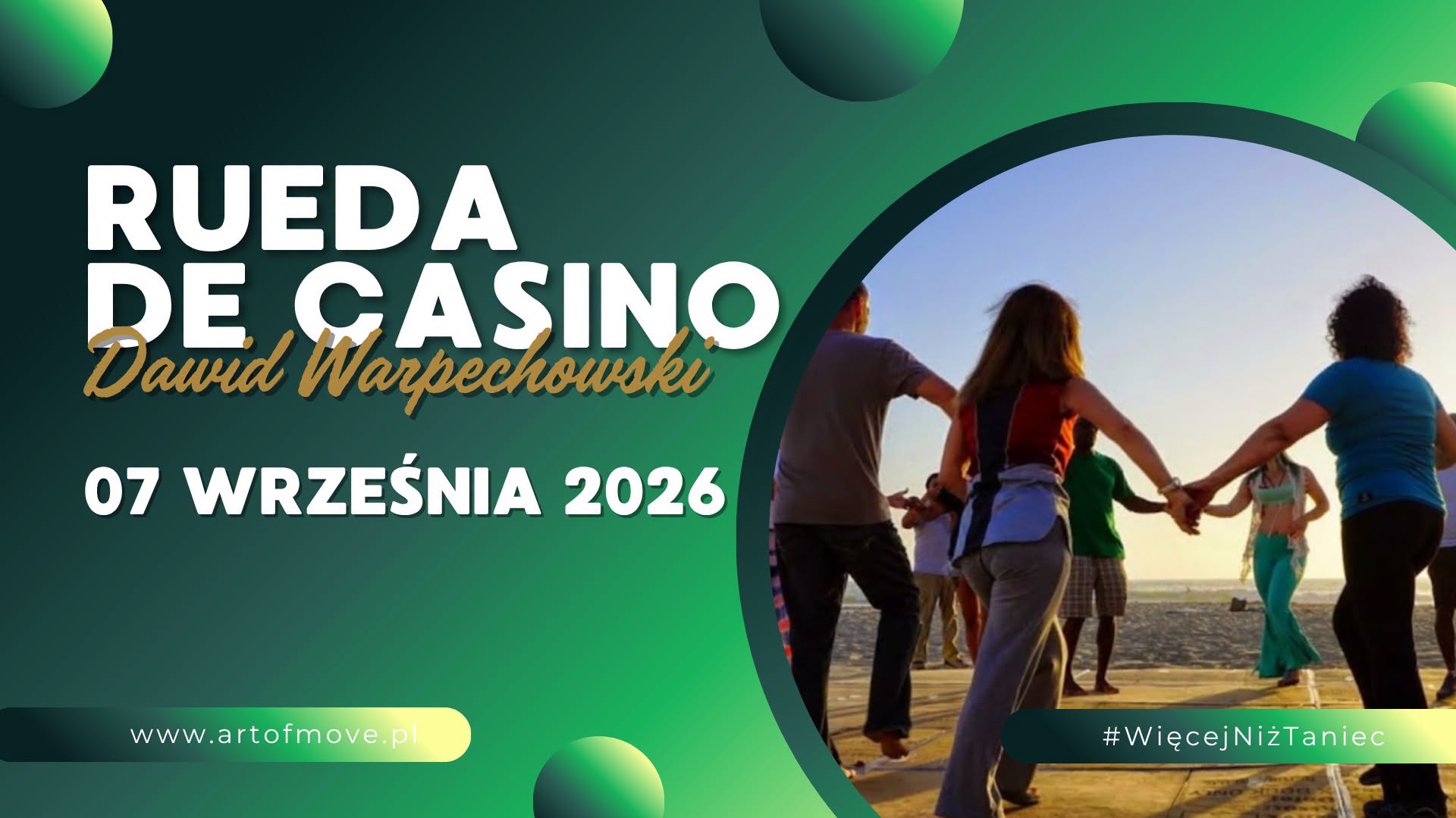 Rueda de Casino - zajęcia regularne 07.09 Art of move