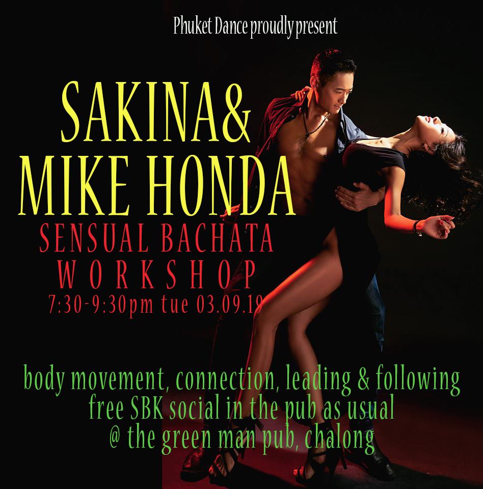 Sakina & Mike Honda Sensual Bachata Workshop